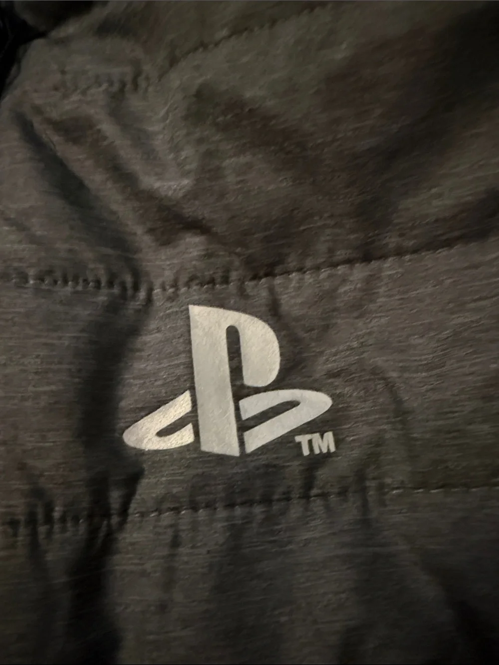 Sony Black PlayStation Quilted Puffer Vest